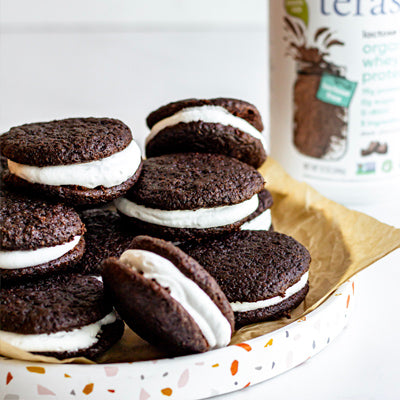 lactose-free protein whoopie pies