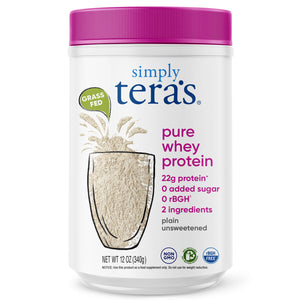 pure whey protein - plain unsweetened